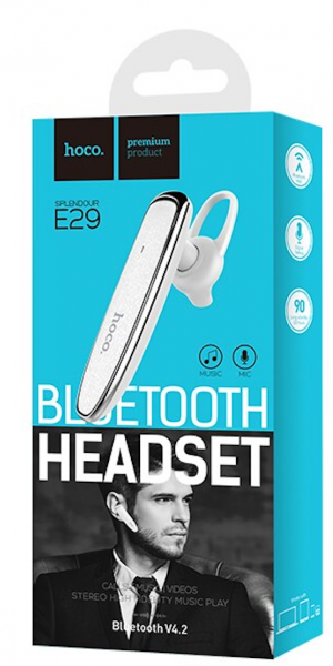 Hoco Bluetooth Headset E29 Blanco